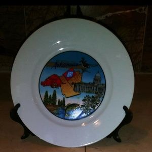 Arkansas Souvenir Plate